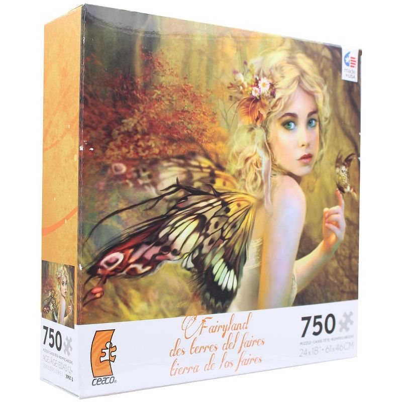 Ceaco, Inc Fairyland Touch Of Gold 750 Piece Jigsaw Puzzle