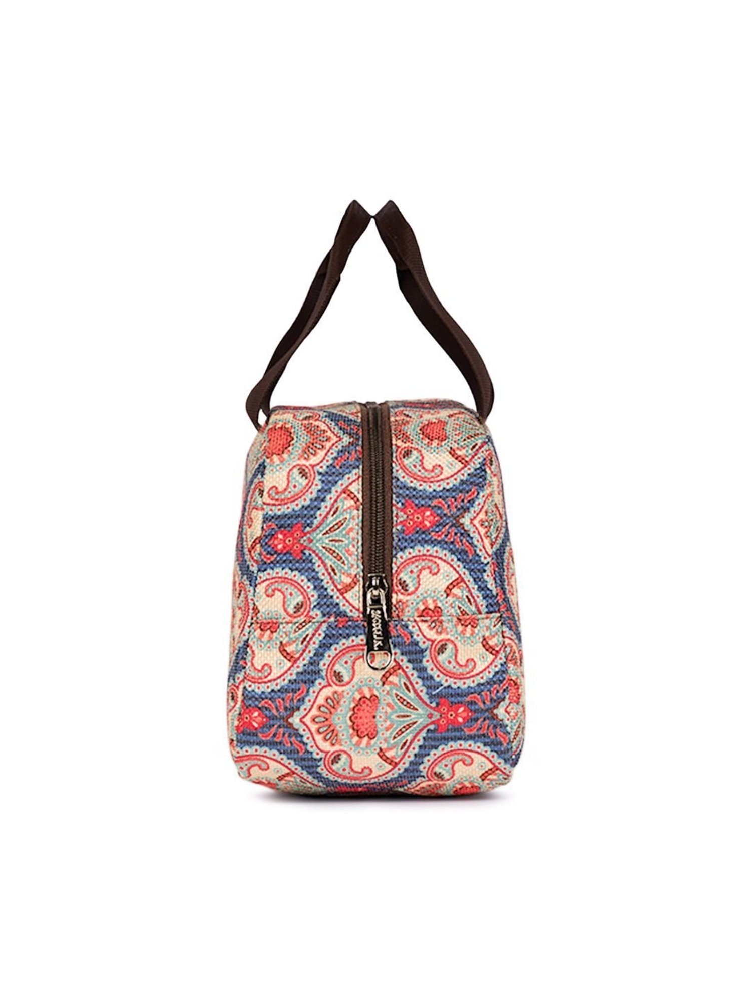 ZOUK Blue Printed Lunch Bag