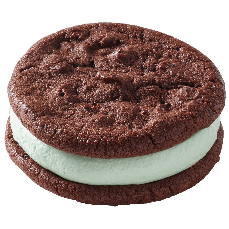 Thelma's Double Chocolate Cookie with Mint Ice Cream Sandwich - 5.2oz