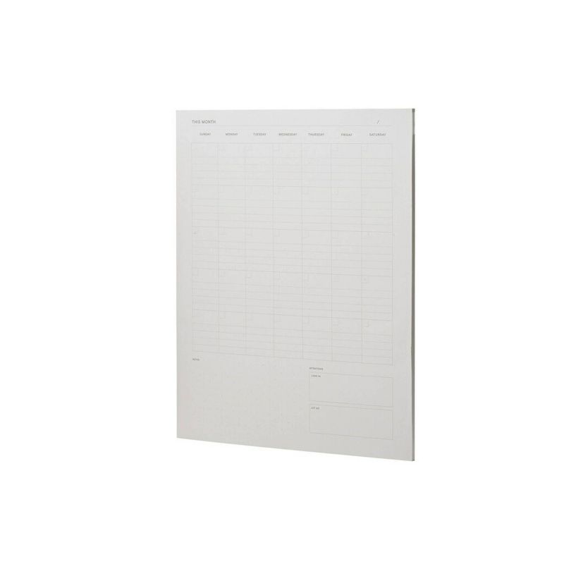 Post-it Customizable Monthly Calendar Pad with Planner Dot Stickers