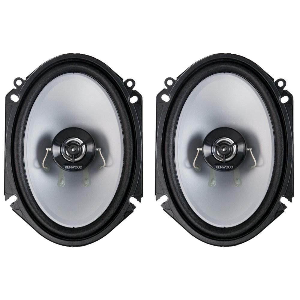 Kenwood KFC-C6866S 6x8 2-Way 250 Watt Car Stereo Speakers - Pair