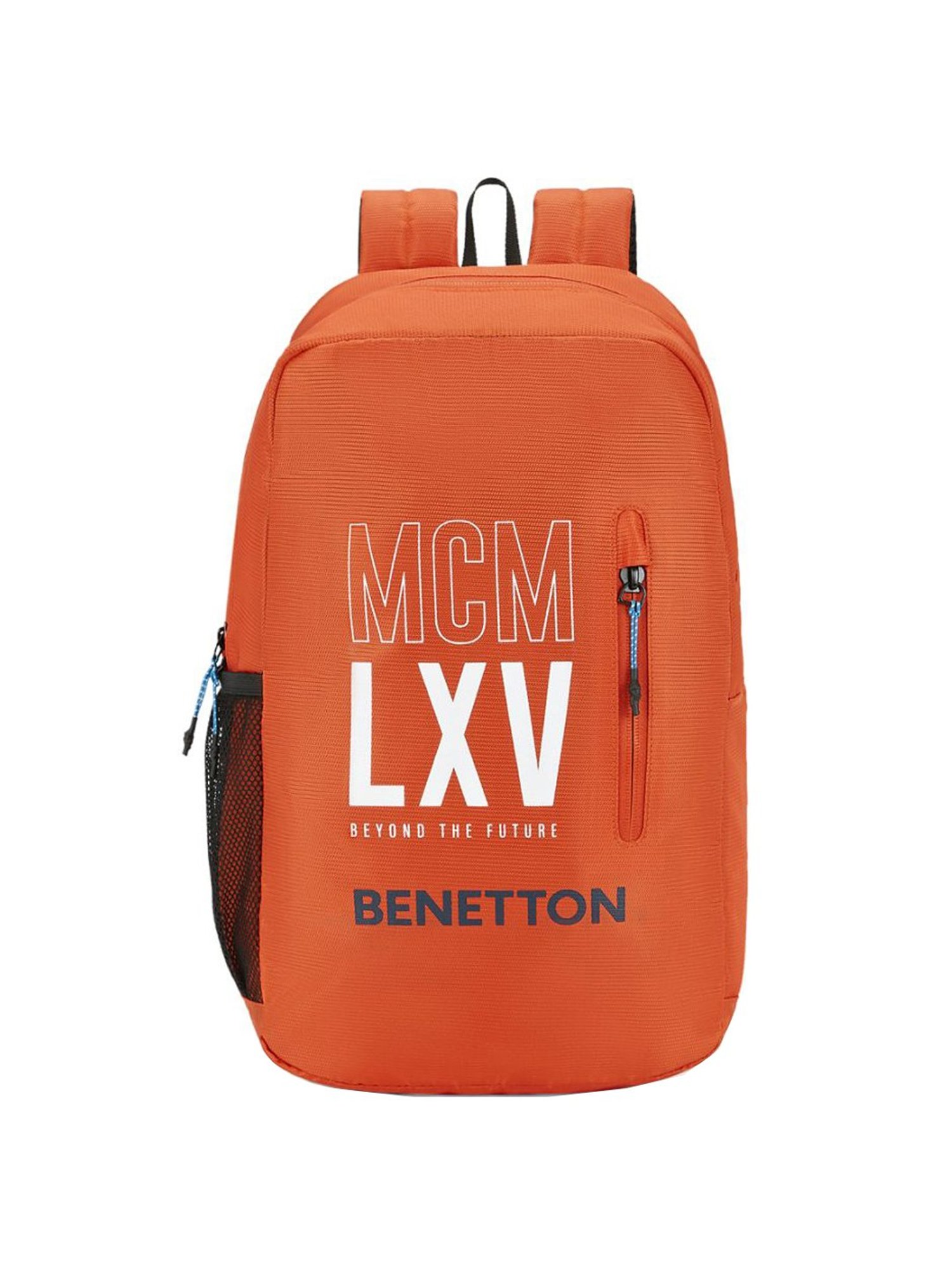 United Colors of Benetton Caspian 16 Ltrs Orange Medium Laptop Backpack