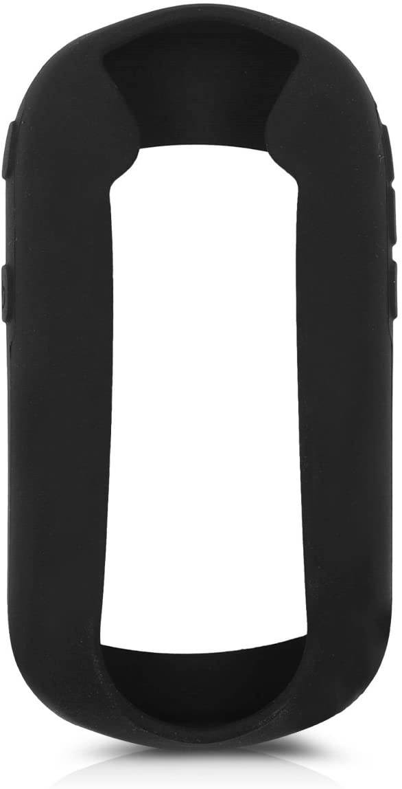 kwmobile Case Compatible with Garmin eTrex 10/20/30/201x/209x/309x - GPS Handset Navigation System Soft Silicone Skin Protective Cover - Black