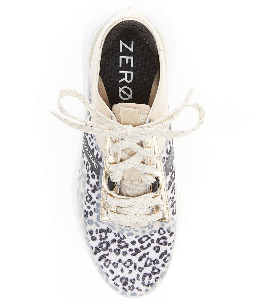 Cole Haan Zerogrand Winner Animal Print Lace-Up Sneakers