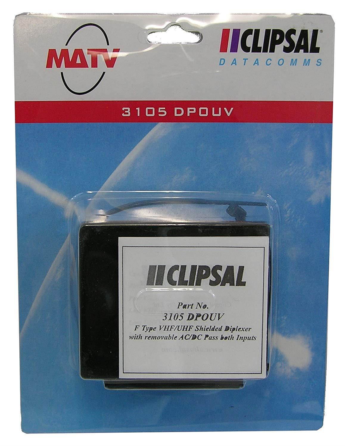 Weatherproof MATV Antenna Combiner/Joiner/Separator, Combines FULL BAND UHF/VHF Antennas