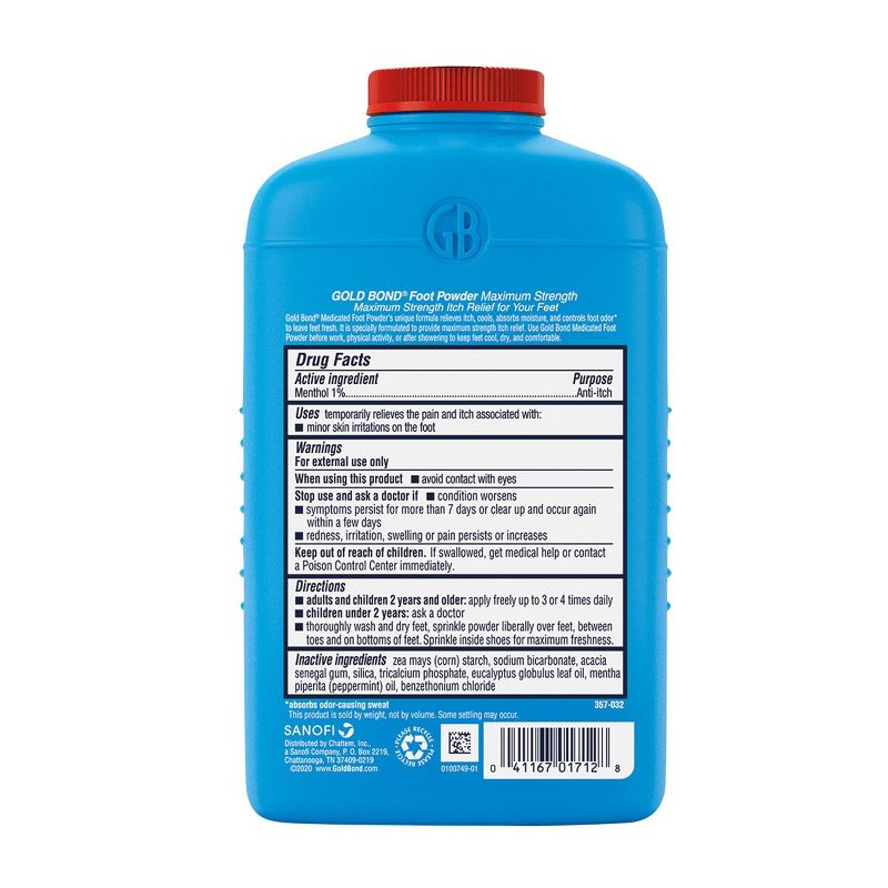 Gold Bond Medicated Foot Powder - 10oz