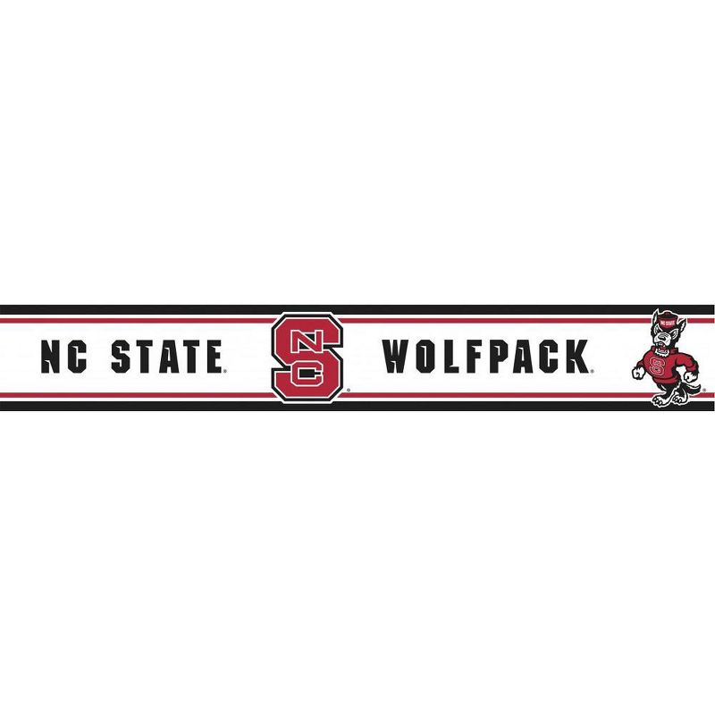 NCAA North Carolina State Wolfpack Self-Stick Wall Border - NC State Wolfpack..