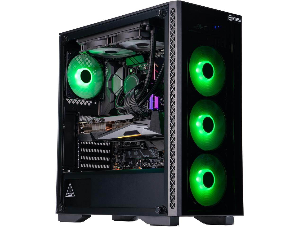 ABS Gladiator Gaming PC - Ryzen 7 3700X - GeForce RTX 3080 - G.Skill TridentZ RGB 16GB DDR4 3200MHz - 1TB M.2 NVMe SSD - 240MM RGB AIO Desktop Computer ALA236