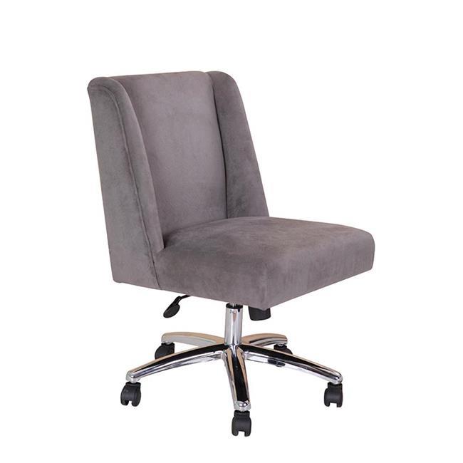Norstar B586C-CV Decorative Task Chair - Mid Back, Charcoal