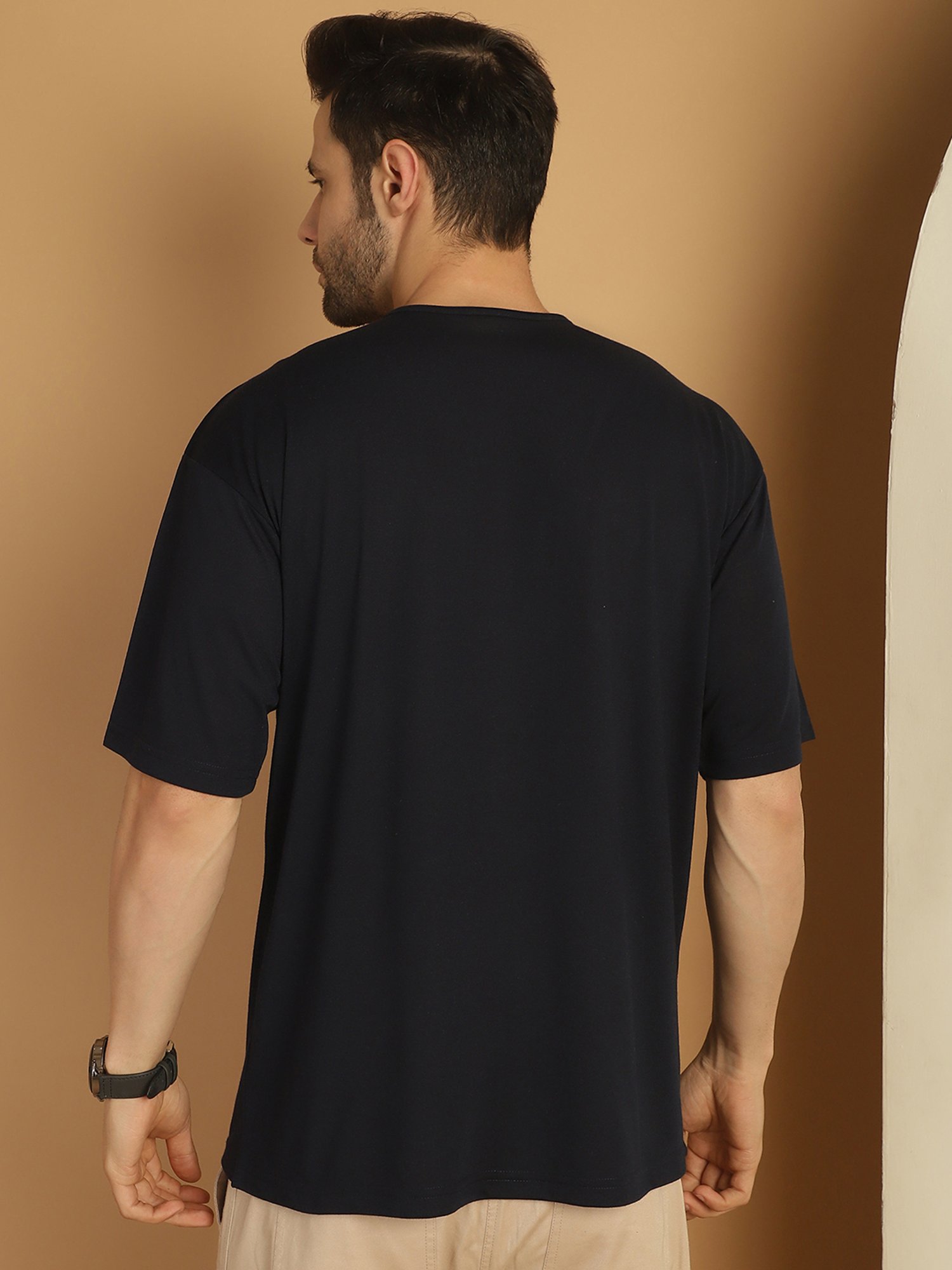 Vimal Jonney Multicolor Regular Fit Printed Crew T-Shirt - Pack of 3