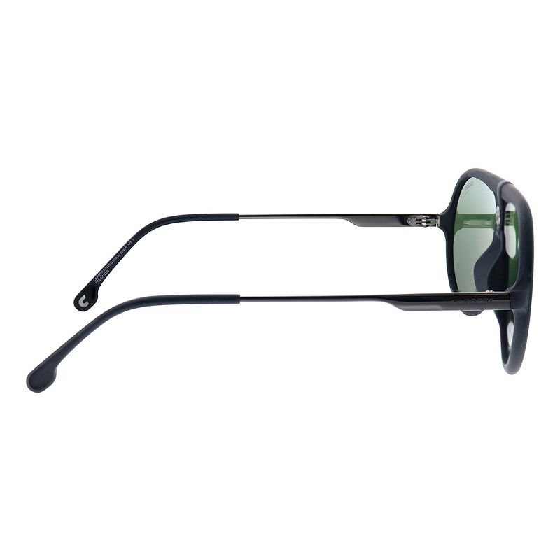 Carrera 1020/S 003 UC Unisex Oval Polarized Sunglasses Matte Black 60mm