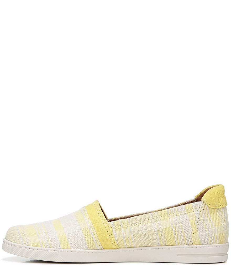 Zodiac Vane Plaid Fabric Slip-On Flats