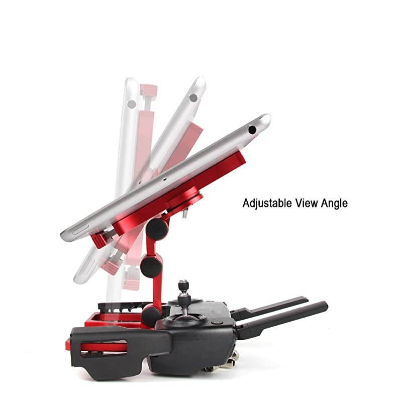 Holder Foldable Ipad Mount Holder Full Aluminum-Alloy Support Crystal Sky for DJI Mavic Air /Mavic 2/Zoom Spark Mavic Air 2s Mini 2 Mavic 2 Pro Controller Mount Accessories