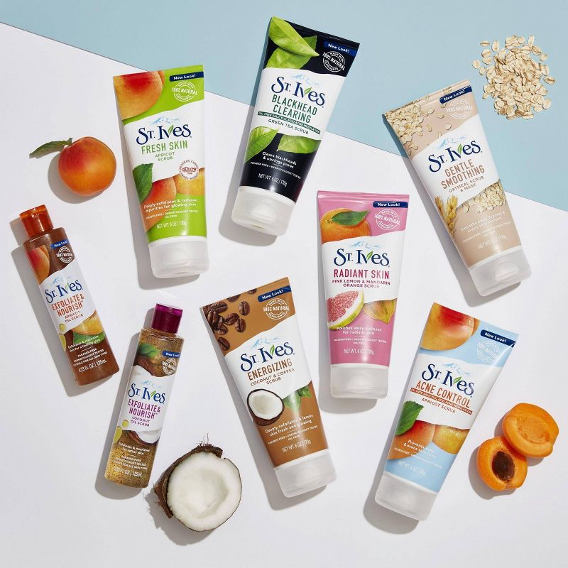 St. Ives Energizing Scrub - Coconut & Coffee - 6oz