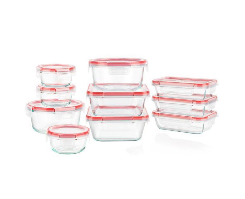 Pyrex 20pc Glass Freshlock Food Storage Set