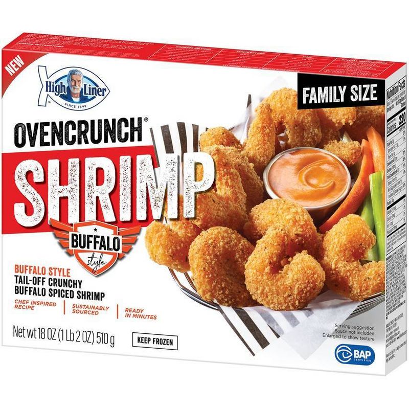High Liner Oven Crunch Buffalo Shrimp - Frozen - 18oz