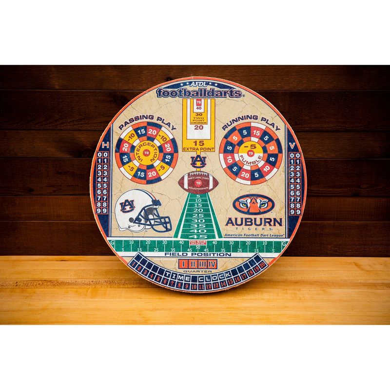 NCAA Auburn Tigers Official Football Dartboard