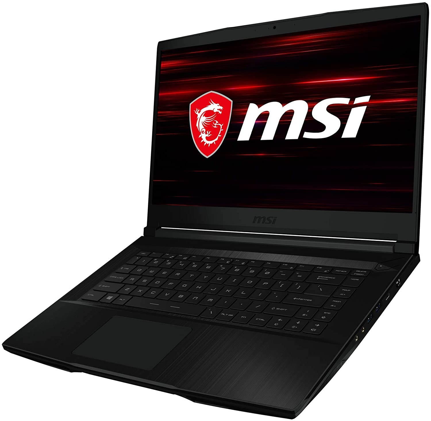 MSI GF63 Thin and Light Gaming Laptop Computer 15.6" FHD IPS Display Intel Quad-Core i5-9300H 64GB DDR4 2TB SSD 4GB GTX 1650 Max-Q HDMI WiFi Webcam Win 10
