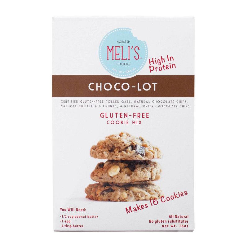 Meli's Choco-Lot Gluten Free Cookie Mix - 1lb