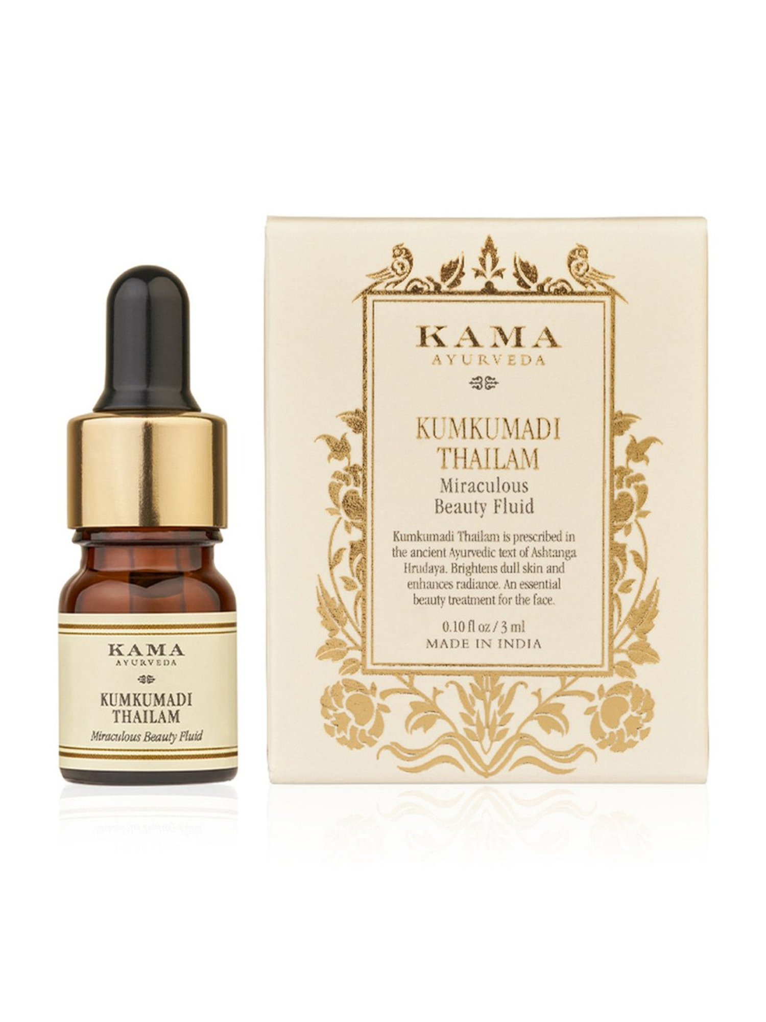 Kama Ayurveda Kumkumadi Miraculous Beauty Fluid Ayurvedic Night Serum 3 ml (Unisex)