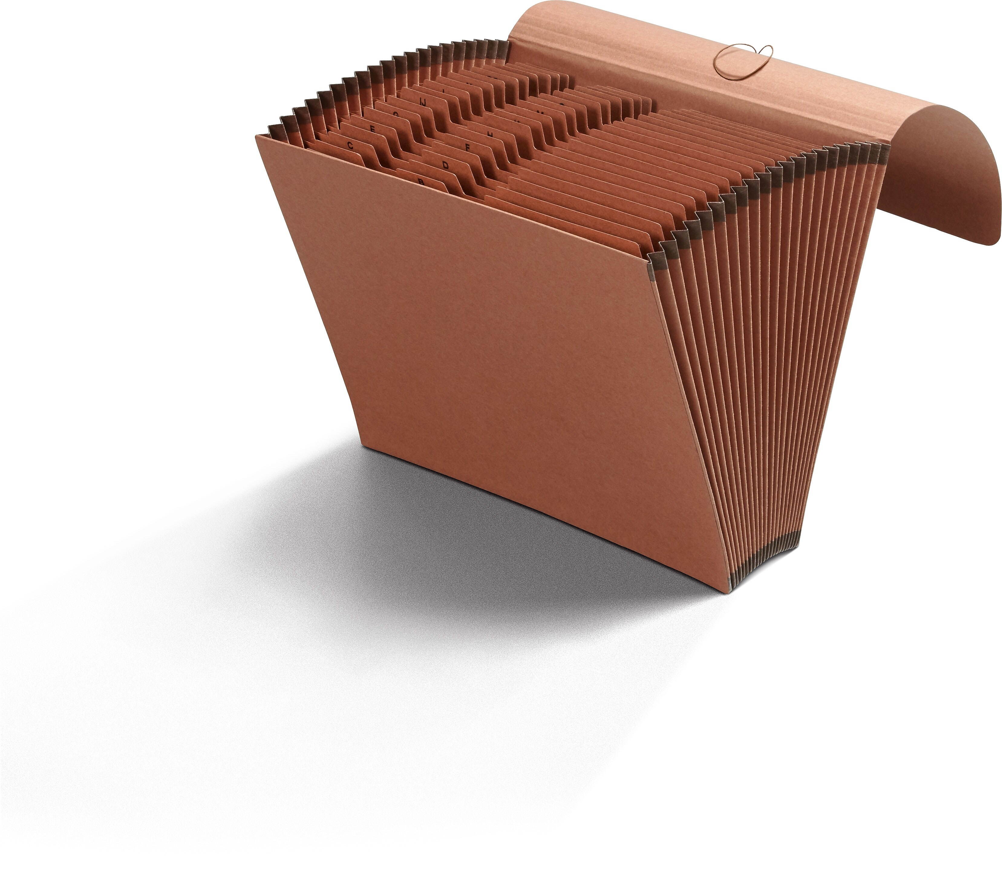 MyOfficeInnovations Heavy-Duty Expanding Files Letter Size A-Z Index with Flap