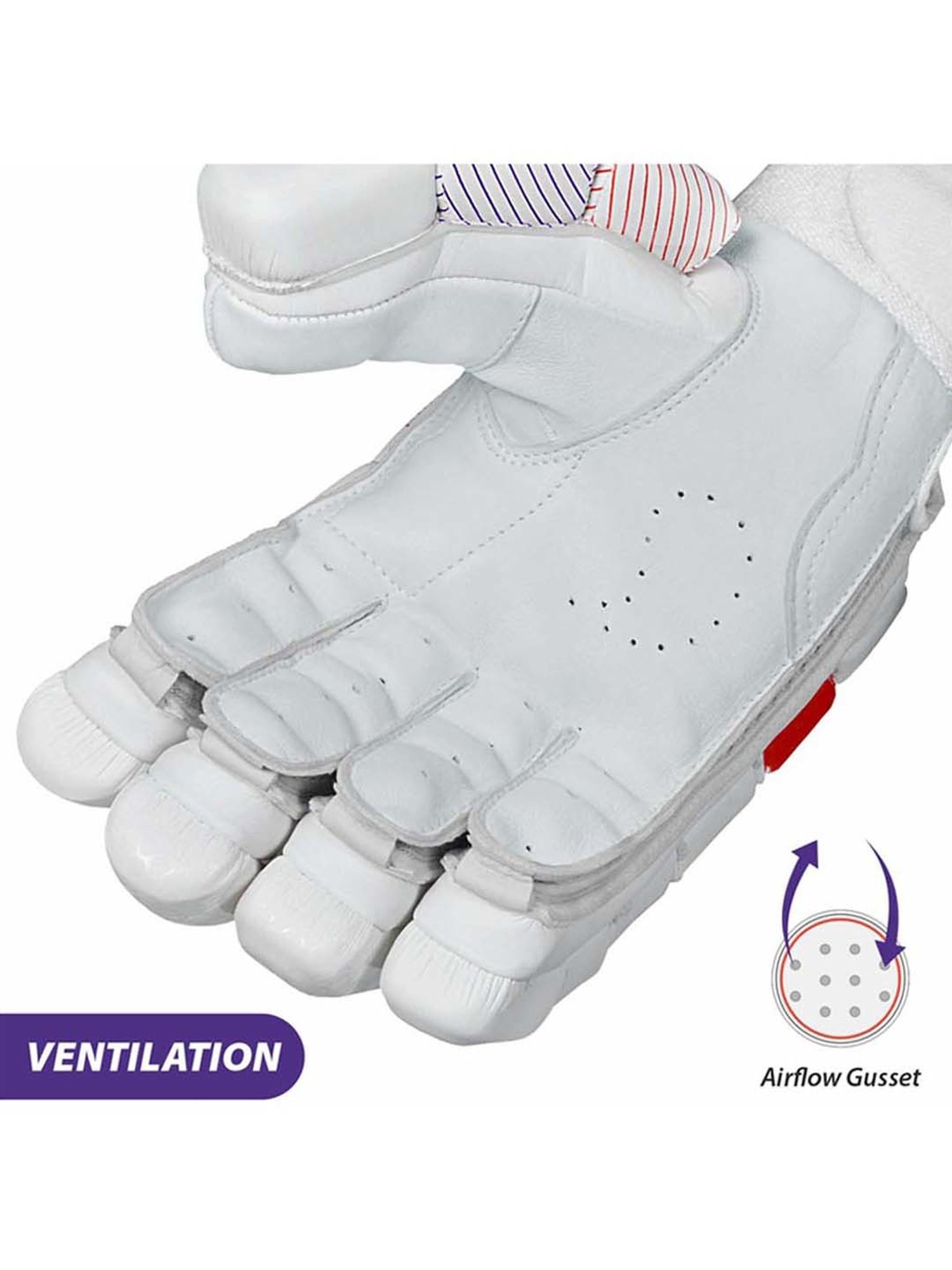 DSC Cricket Krunch 1.0 Batting Gloves Size - Mens