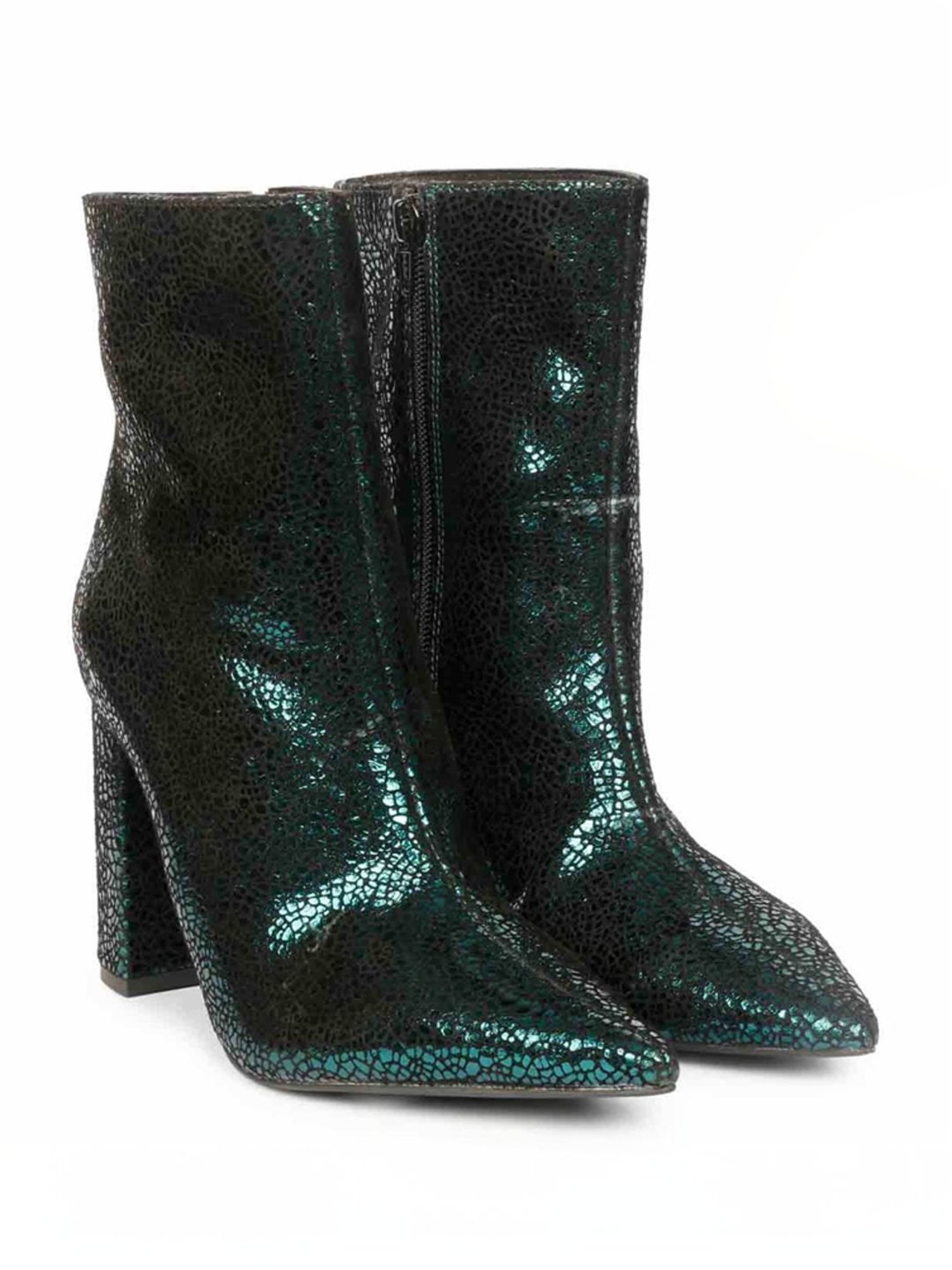 Saint G Women's Lorena Green Booties