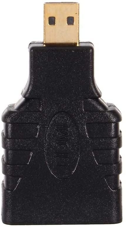 Zerone Micro HDMI to HDMI Audio Video Converter Scaler Adapter with USB Power Cable for HDTV DVD Smartphone