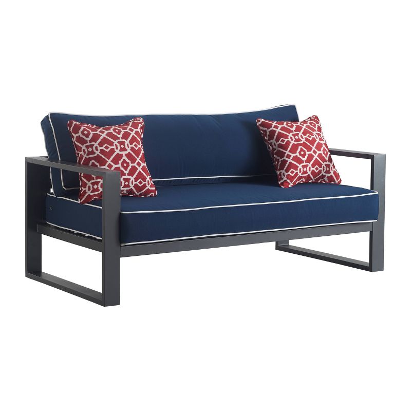 Monterey Outdoor Sofa - Gunmetal - Finch