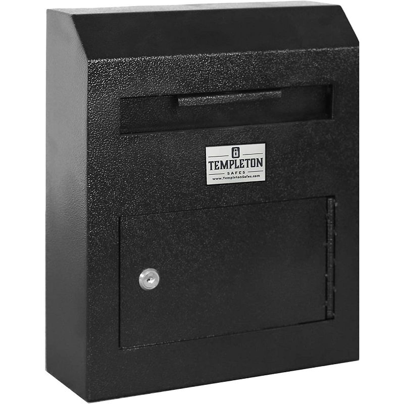 Templeton Safes Wall Mounted Depository Mailbox Drop Safe and Suggestion Box, Keyed Lock