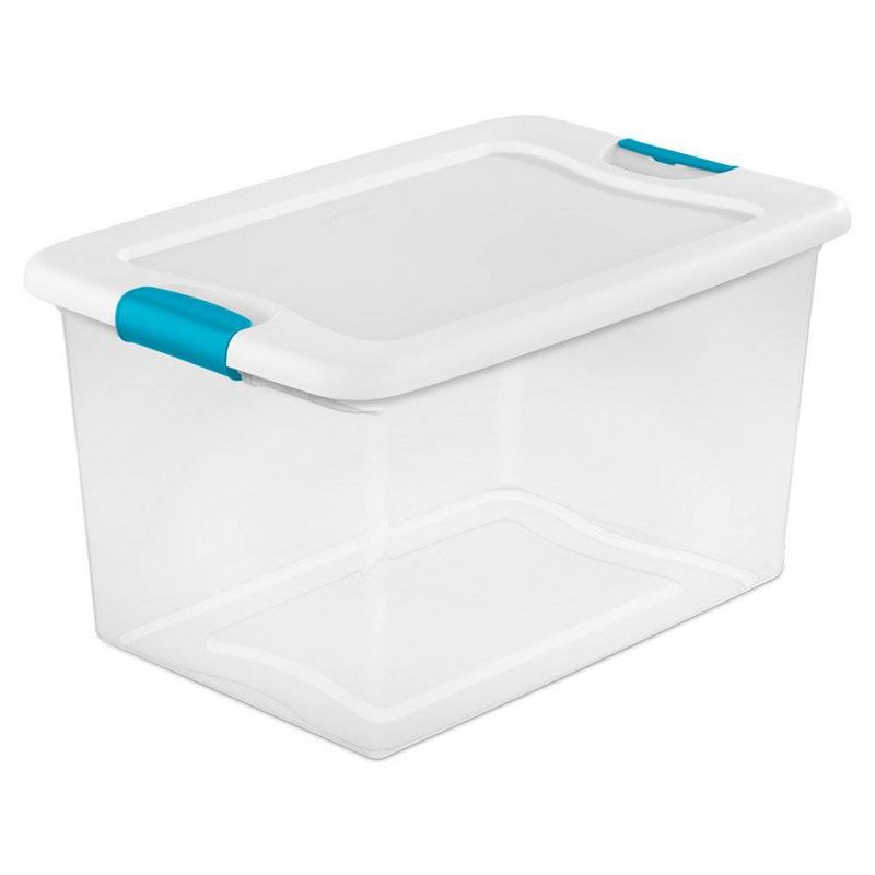 Sterilite 106 Qt. Plastic Storage Container (4 Pack) + 64 Qt Box (6 Pack)