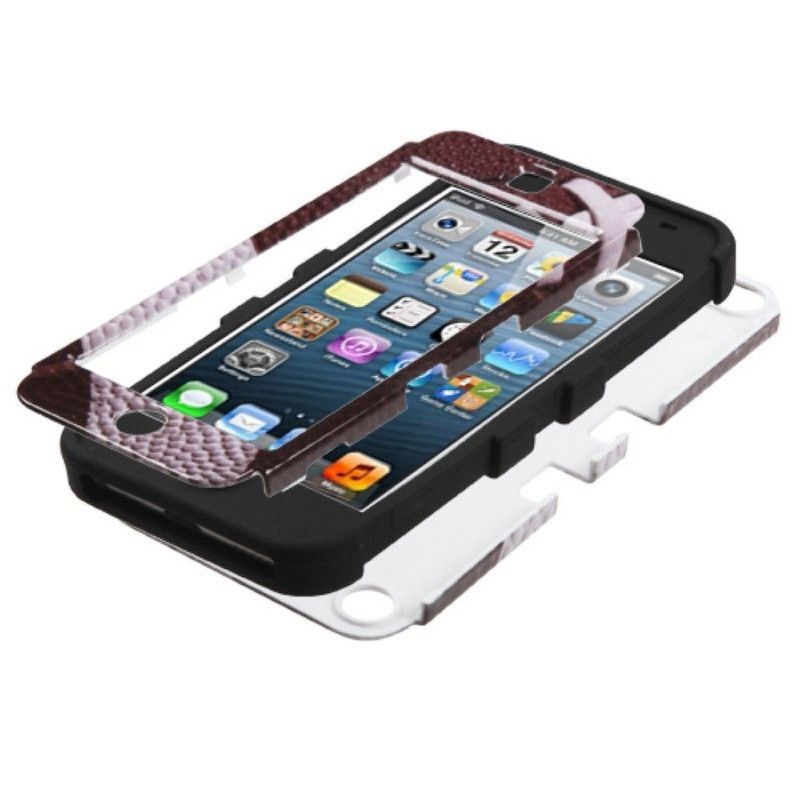 MYBAT For Apple iPod Touch 5th Gen/6th Gen Brown Football Tuff Hard Hybrid Case Cover