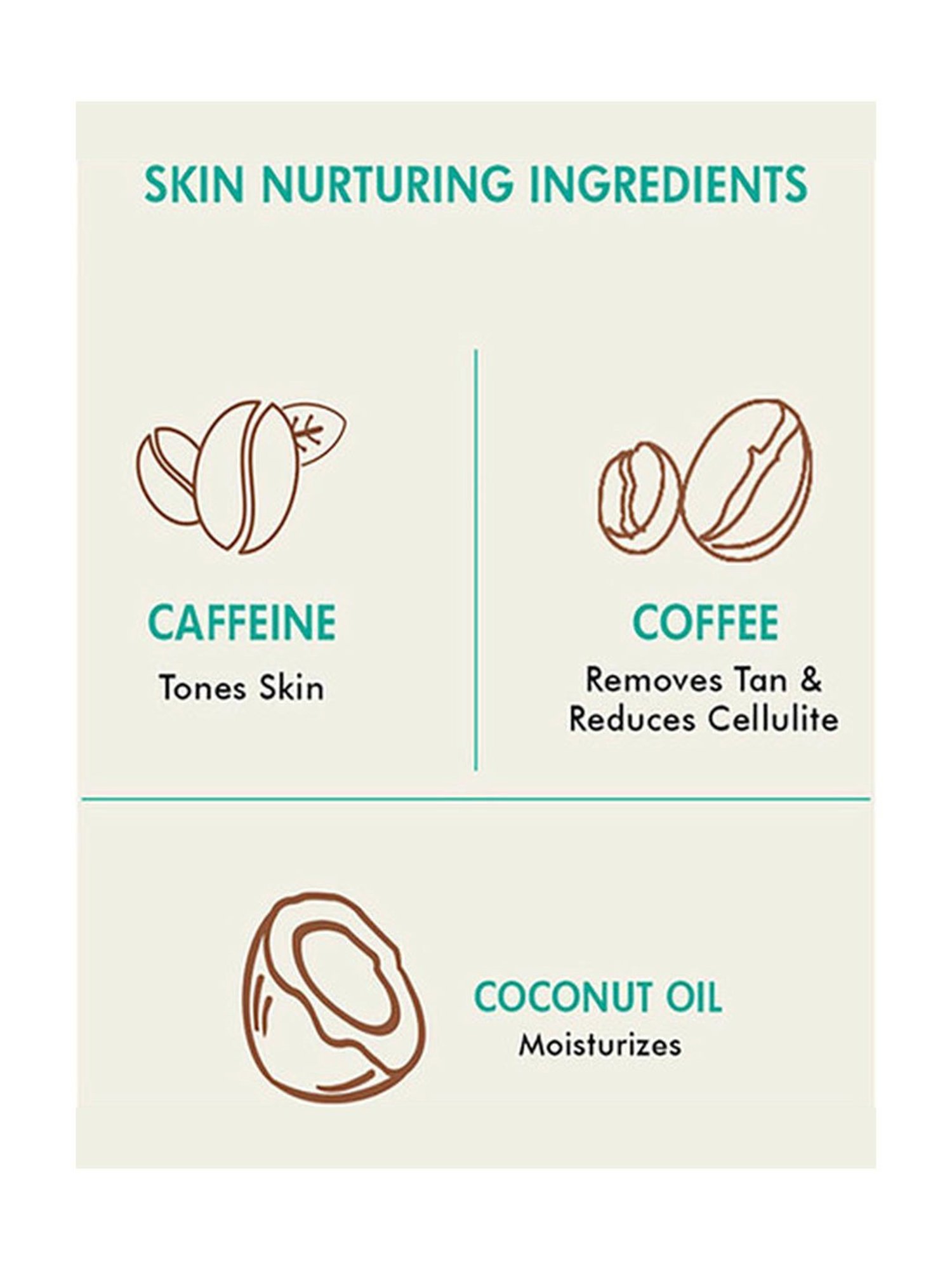 mCaffeine Exfoliate & Remove Tan Coffee Body Scrub (Pack of 2)