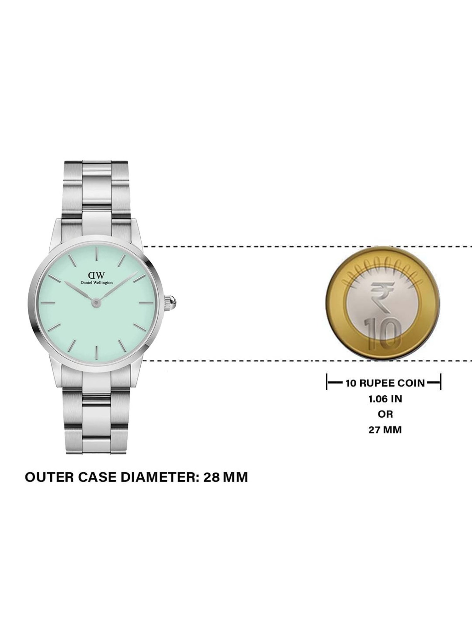 Daniel Wellington DW00100537 Iconic Link Analog Watch for Women