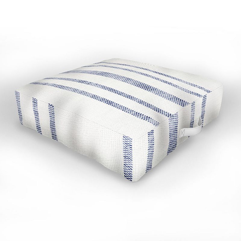 Holli Zollinger AEGEAN MULTI STRIPE Outdoor Floor Cushion - Deny Designs