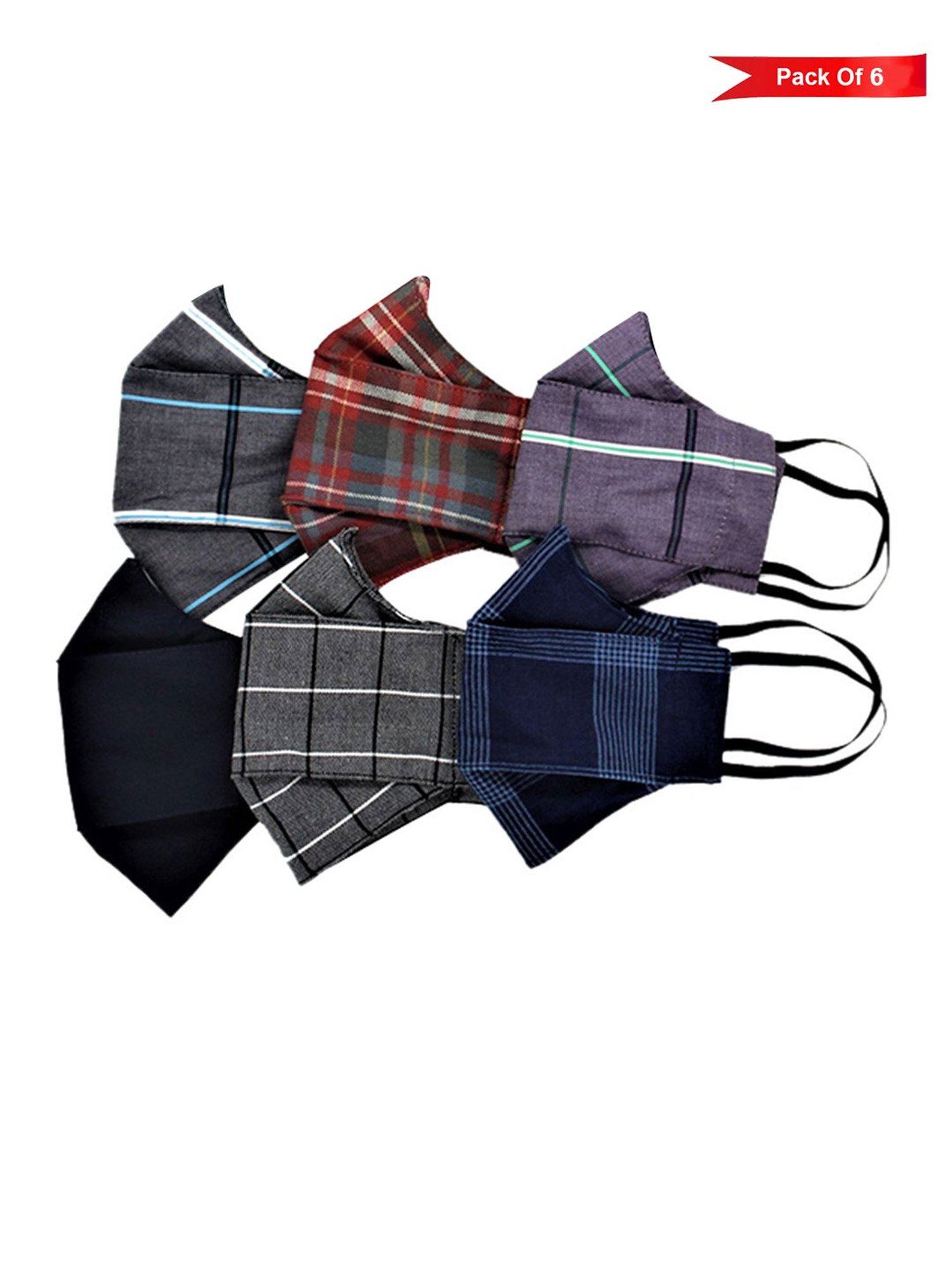 Copper Compression Infused Face Mask - Black - L/XL