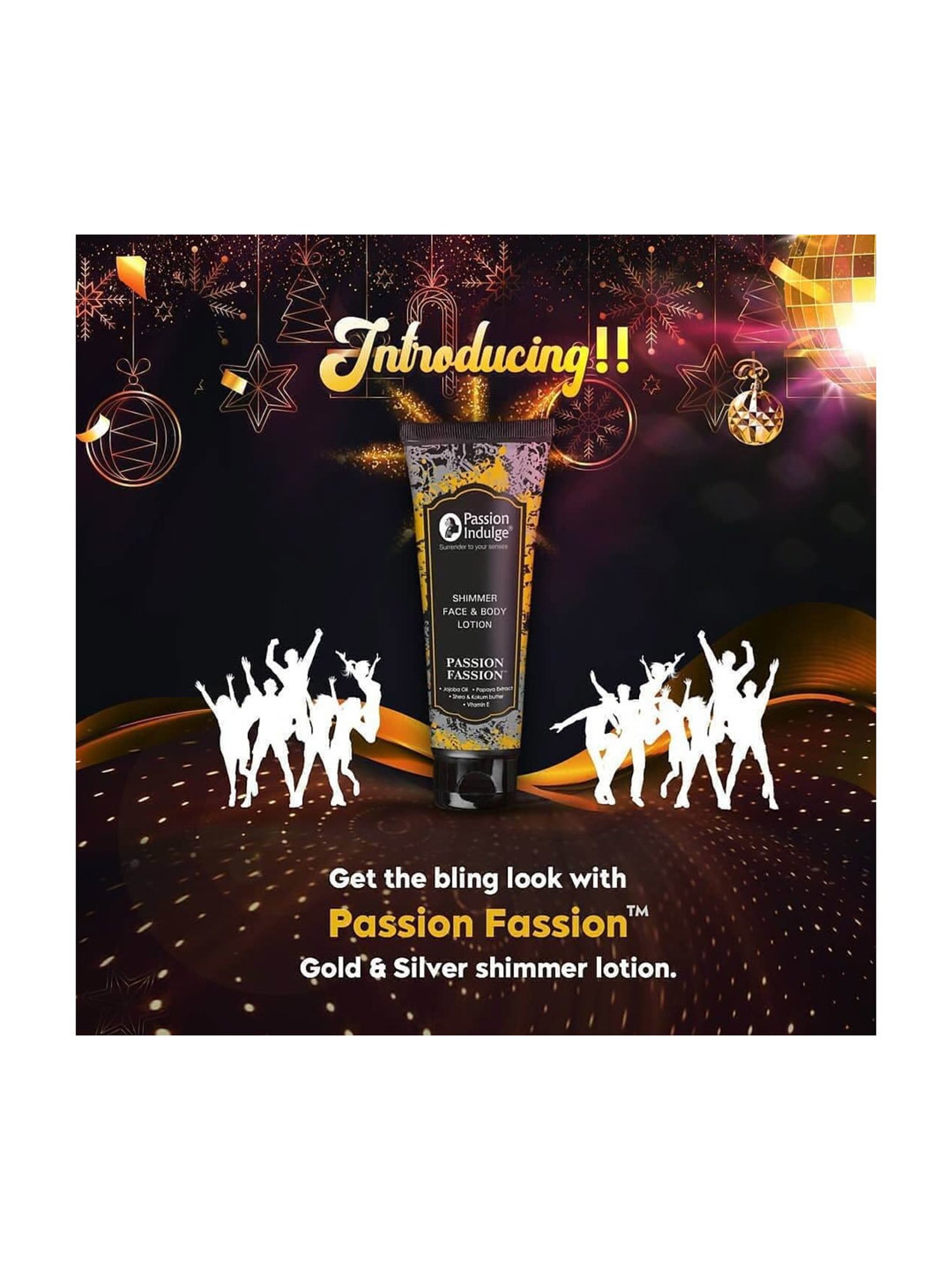 Passion Indulge Passion Fassion Face & Body Shimmer Lotion - 100 ml