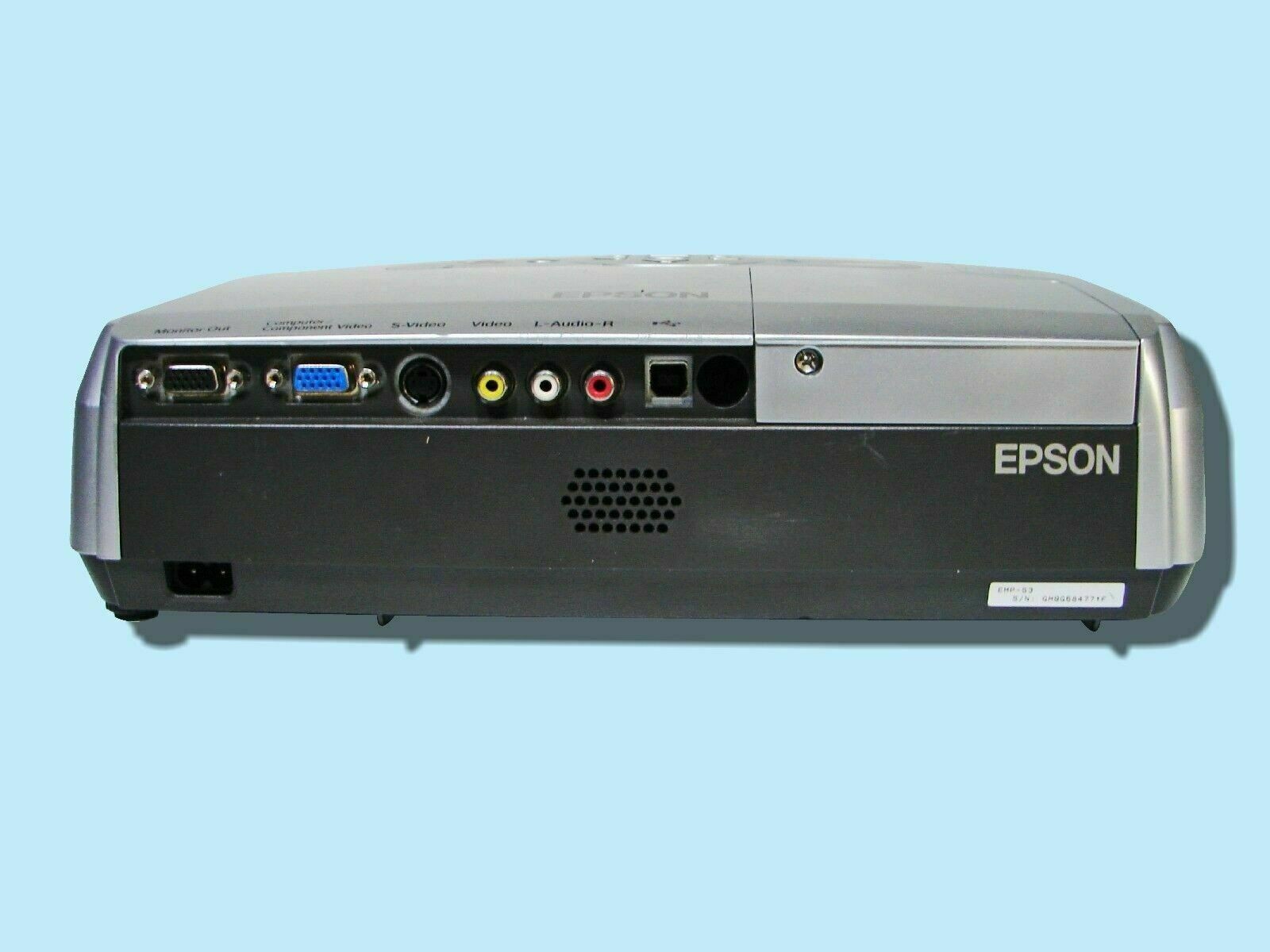 Epson PowerLite S3 3LCD Projector (Portable) 1600 ANSI Lumens 1024 x 768 HDMI-adapter Home Theater Professional Streaming with Accessories bundle