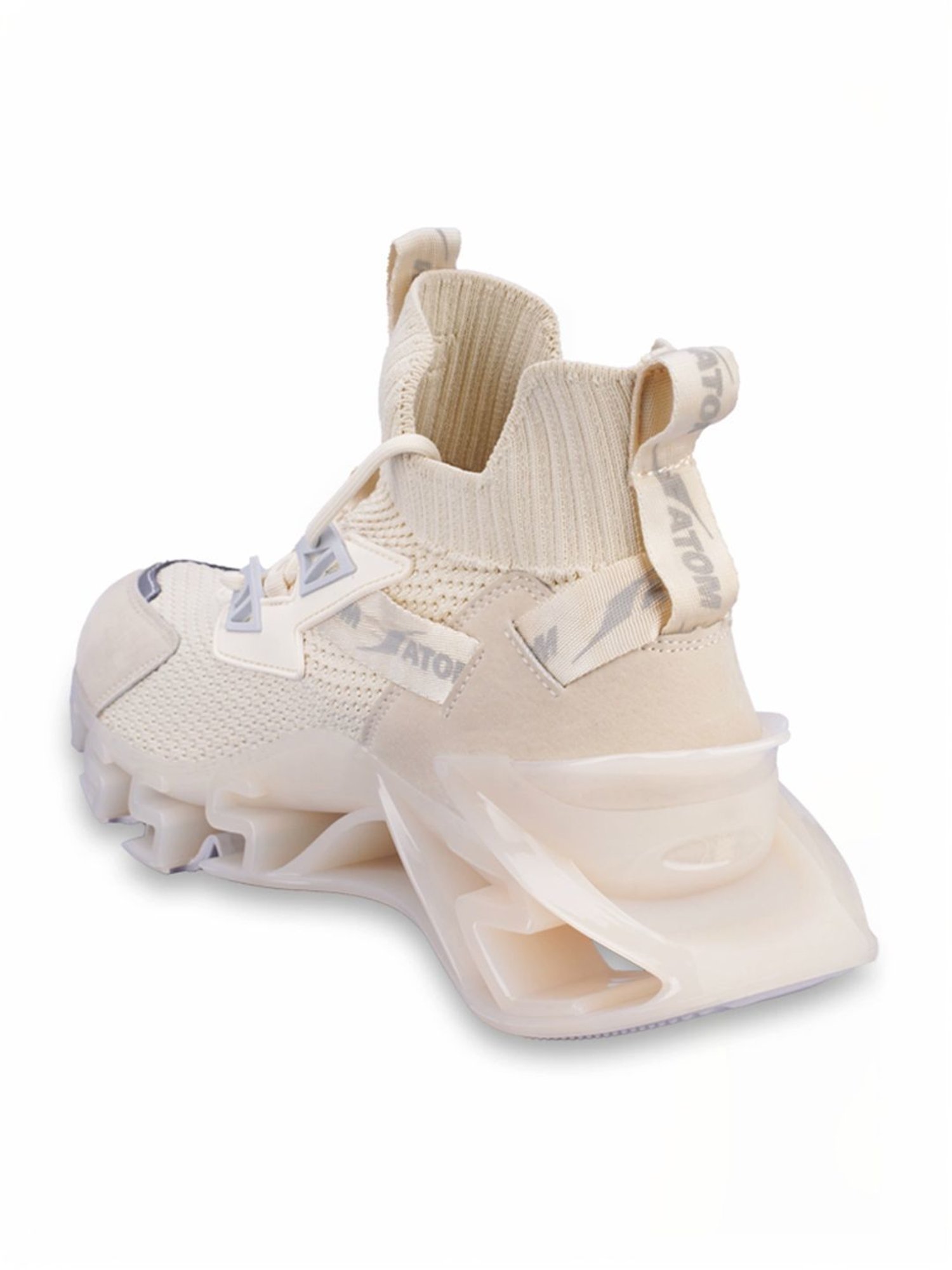 Atom Men's Spring Edge Alpha 2 Beige Running Shoes