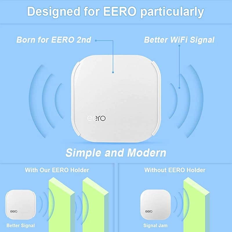 Velop Mesh Router Wall Mount Node Holder for Velop Whole Home Mesh WiFi System Router Holder Router Bracket Fits AC DualBandTriBand Velop Models