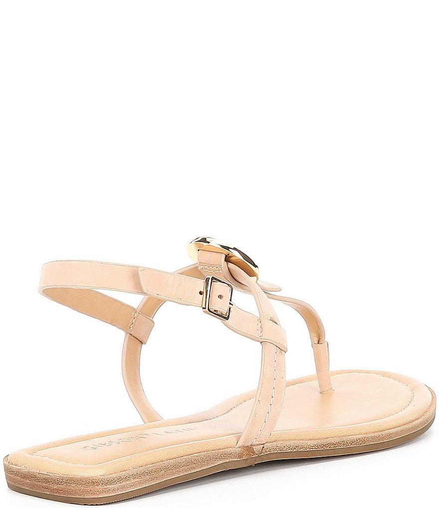 Gibson & Latimer Braelyn Suede Ornament Sandals