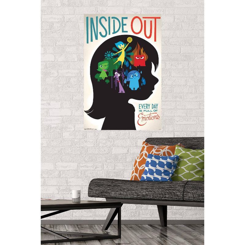 34" x 22" Disney Pixar Inside Out Unframed Wall Poster - Trends International