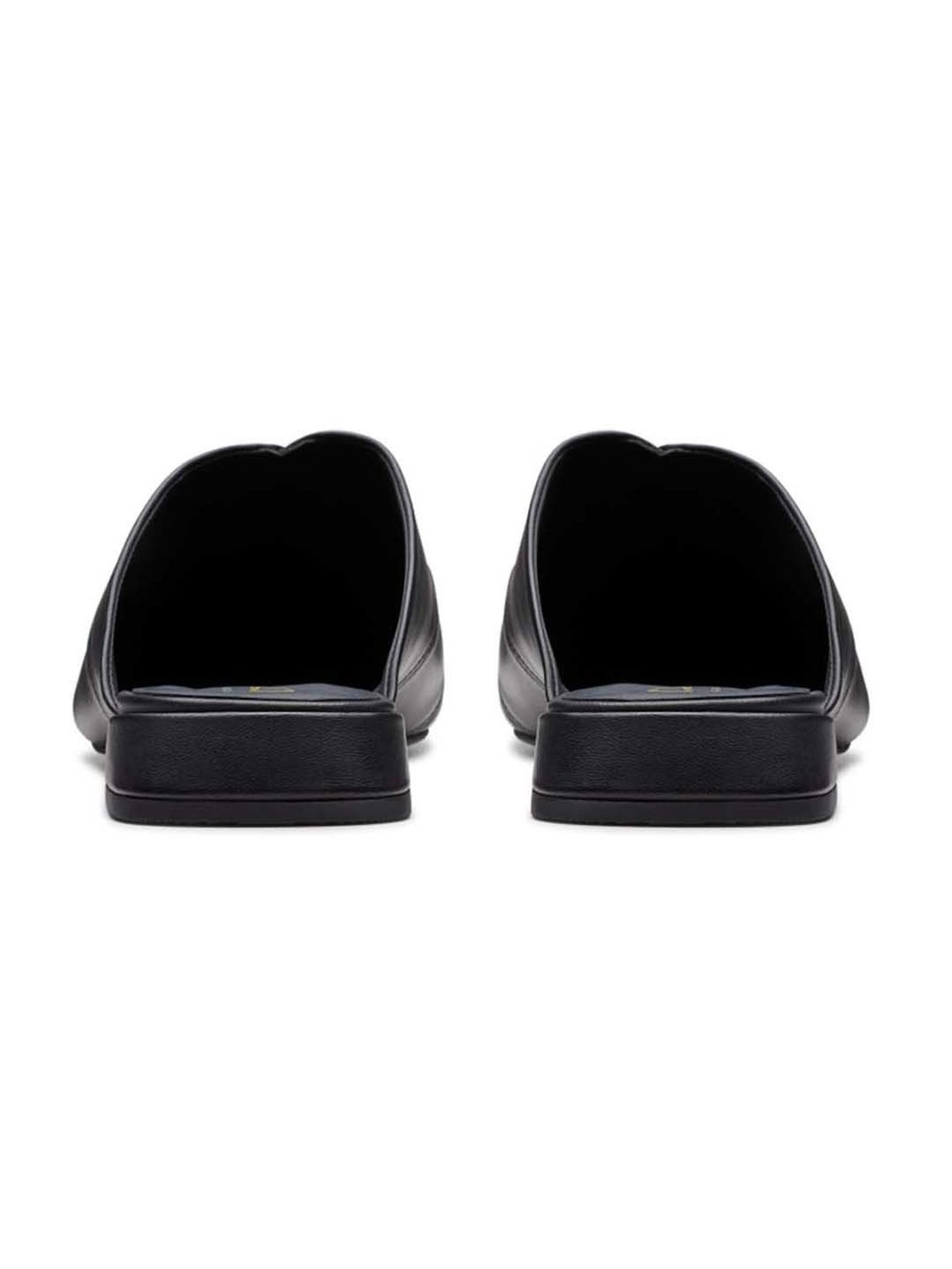 Clarks Women's Ubree15 Woven Black Mule Shoes