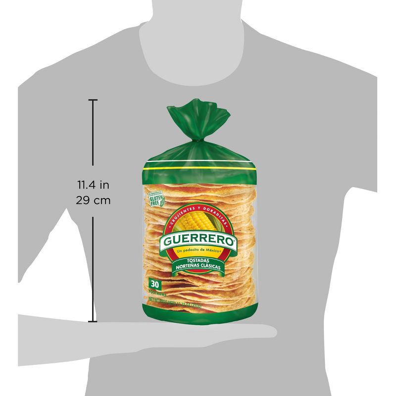 Guerrero Gluten Free Clasicas Tostada - 12.37oz/30ct