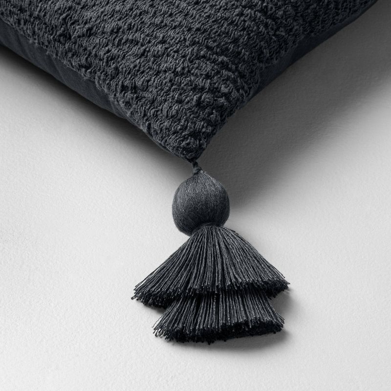 UGG Corey Knitted Faux Fur Striped Throw