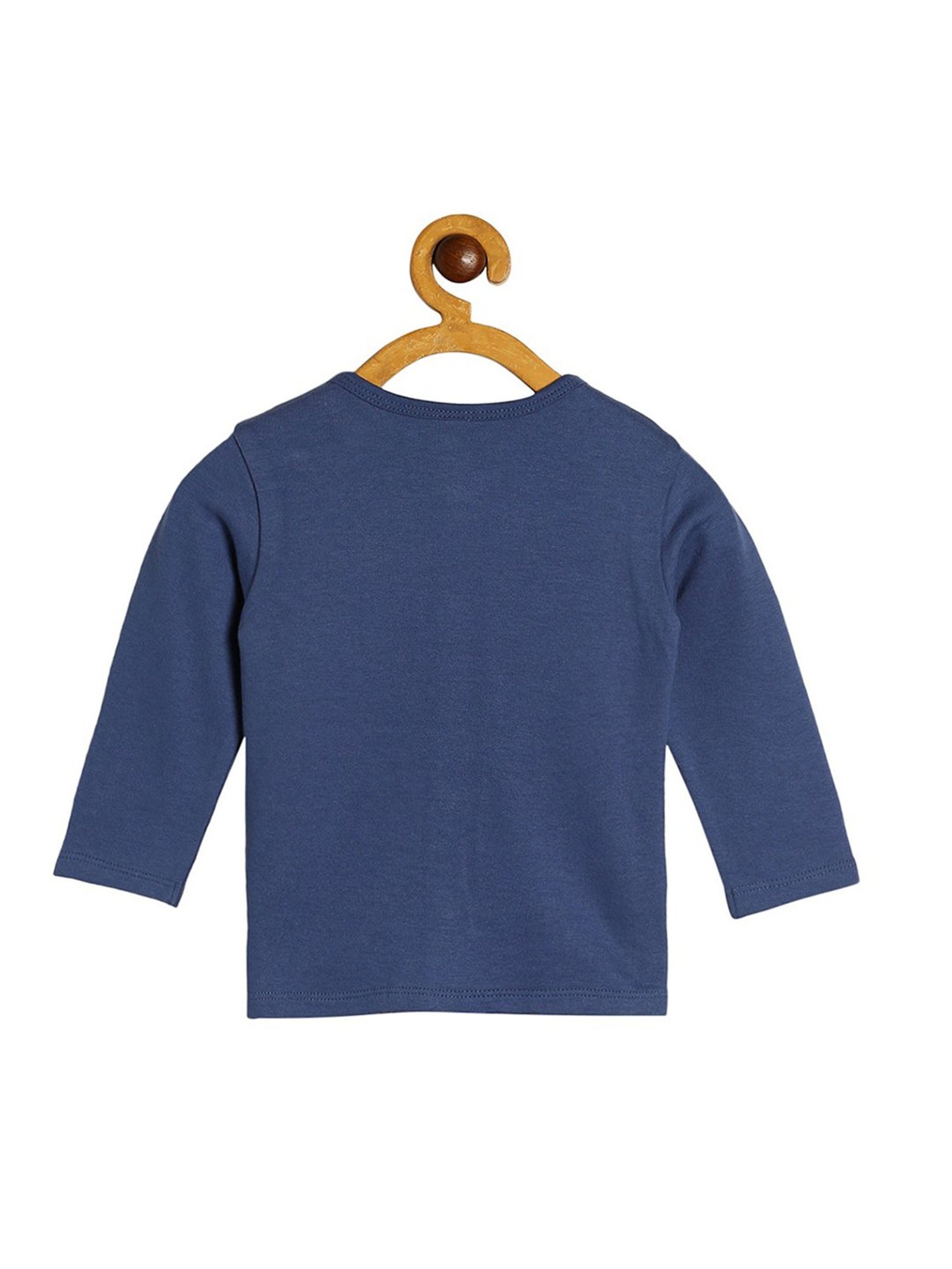 Pantaloons Baby White Cotton Printed Shirt