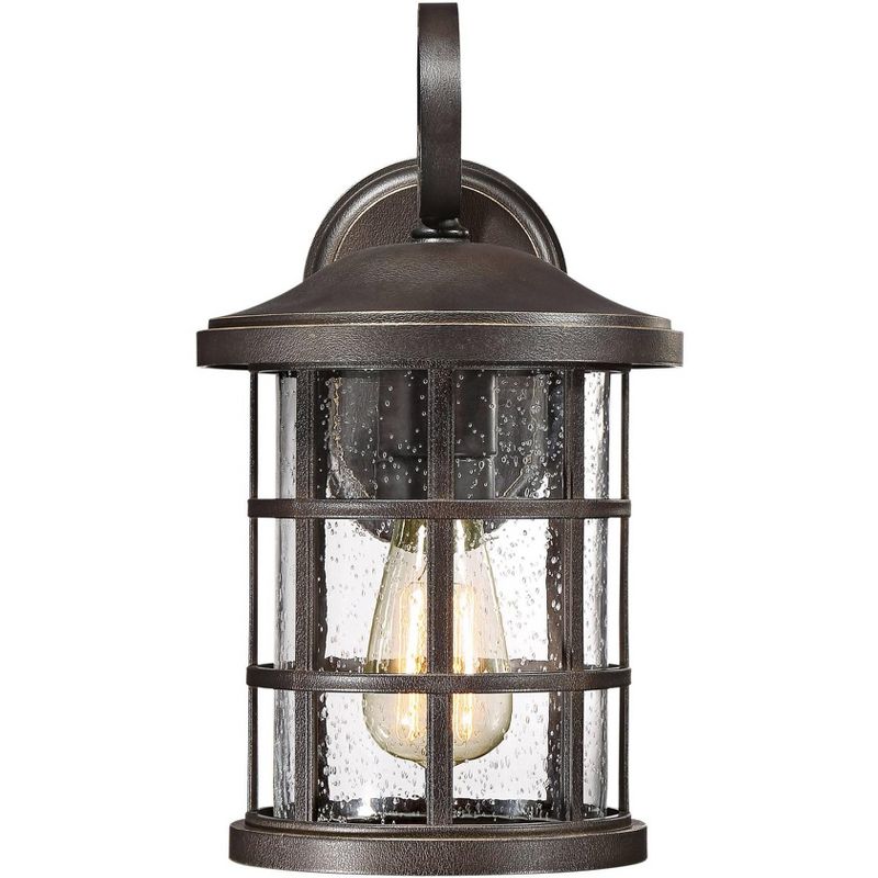 Quoizel Crusade 14 1/4"H Palladian Bronze Outdoor Wall Light
