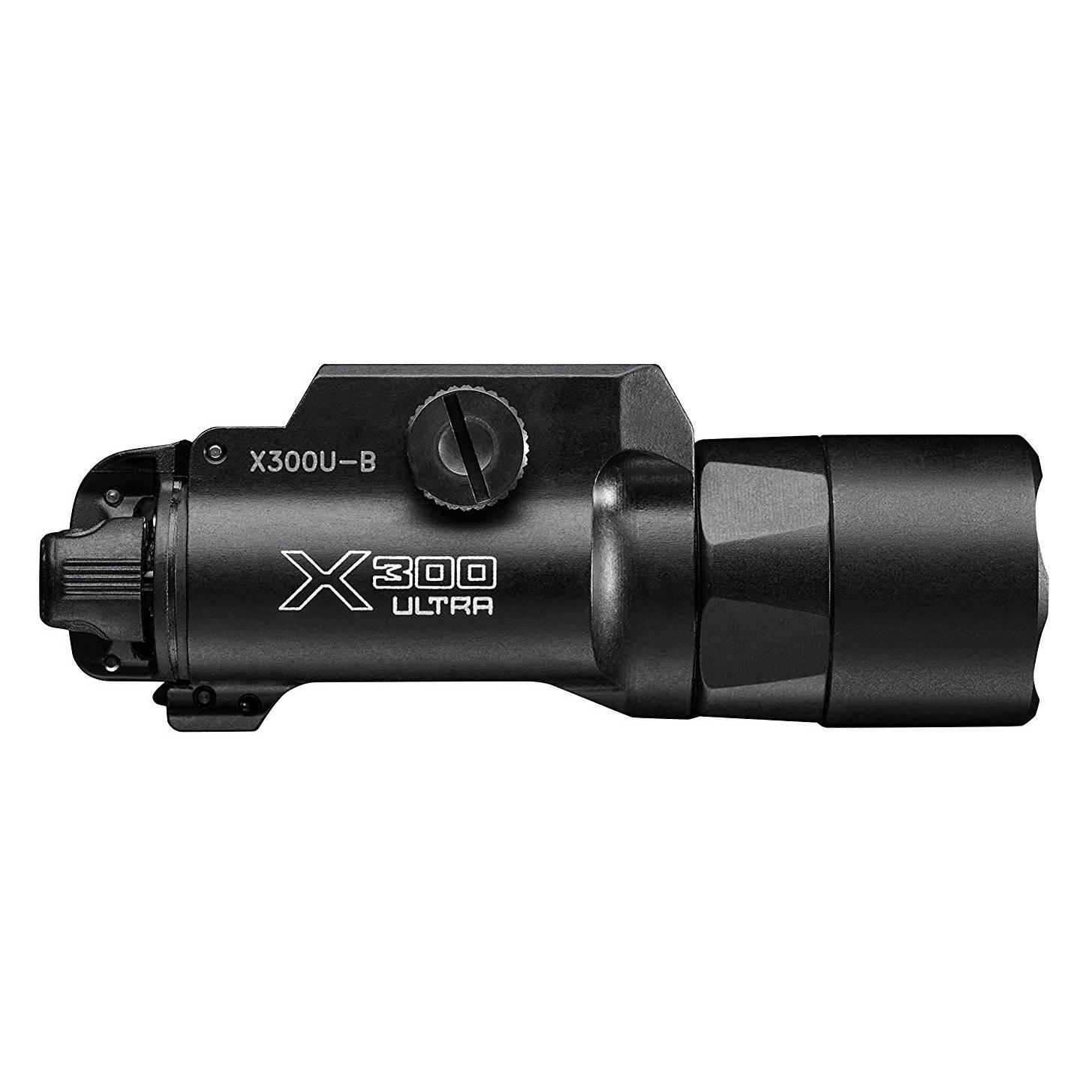 Surefire X300 Ultra WeaponLight LED Flashlight, 600 Lumens, Black #X300U-B