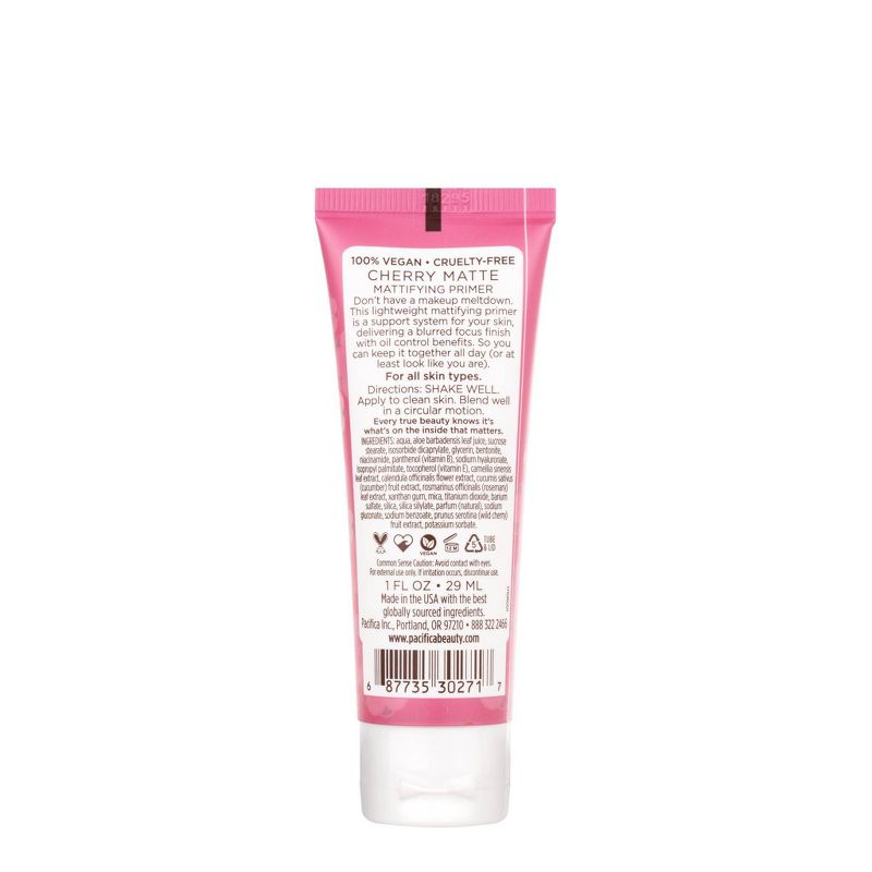 Pacifica Cherry Matte Multi-Mineral Primer - 1 fl oz