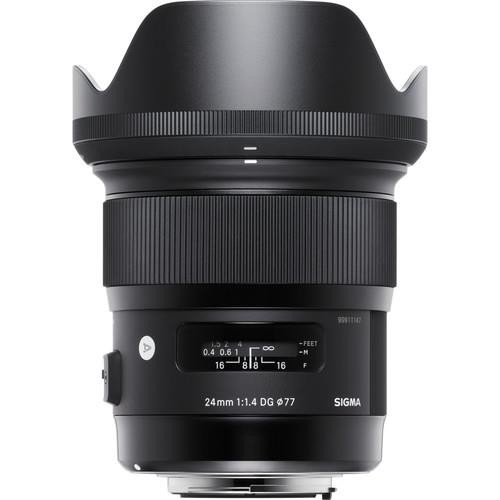 Sigma 24mm f/1.4 DG HSM Art Lens for Canon EOS EF (401-101)